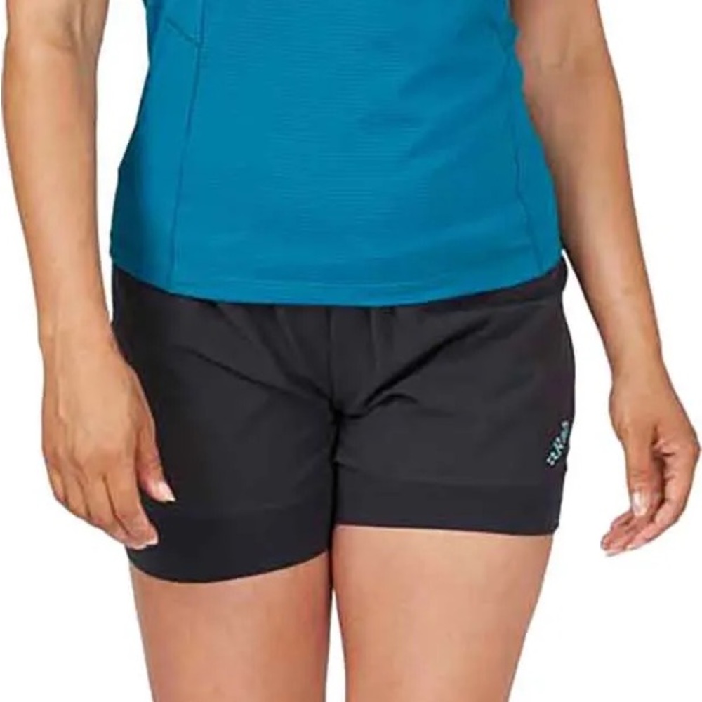 Women’s Black Rab Talus Trail Shorts size Large